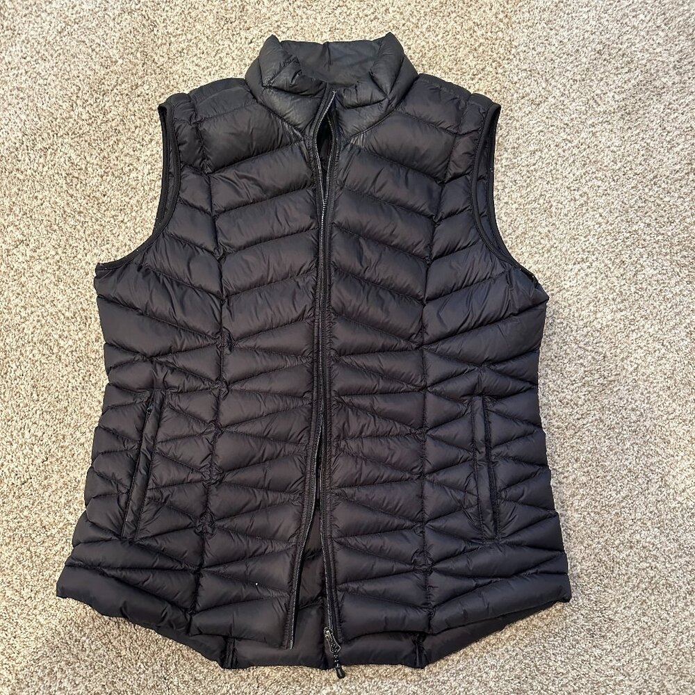 Black Westbound puffer vest.